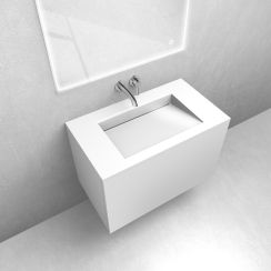 Set lavabo Oltens Stila 40001000, armadietto Oltens Lun 60033000