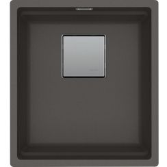 Franke Kanon lavello in granito 46x41 cm grigio/grafite/inox 125.0749.649