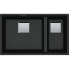 Franke Kanon lavello in granito 76x46 cm grigio/grafite/inox 125.0749.680