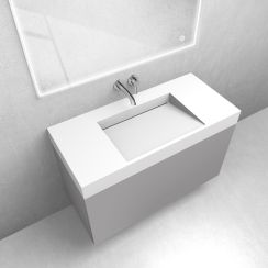 Set lavabo Oltens Stila 40003900, armadietto Oltens Lun 60034900