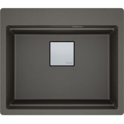 Franke Kanon lavello in granito 59x51 cm grigio/grafite/inox 114.0749.559