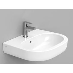 Ceramica Dolomite Mirto lavabo 60x48 cm ovale a parete bianco D461201