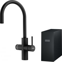 Franke Mythos Water Hub All In One rubinetto da cucina con filtro verticale nero 160.0731.752