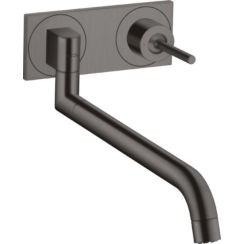 Axor Uno2 rubinetto da cucina da incasso nero 38815340