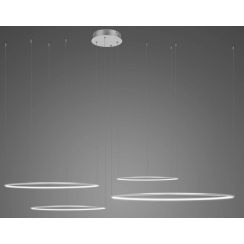 Altavola Design Led Shape lampada sospesa 1x106 W argento LA084/CO4_100_in_4k_silver
