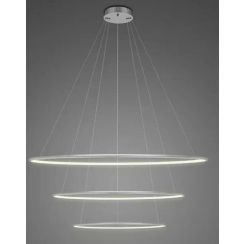 Altavola Design Led Shape lampada sospesa 1x68 W argento LA075/P_80_in_4k_silver_dimm