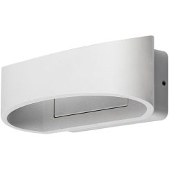 Rabalux lampada da parete per esterni 1x9 W bianco 77178