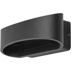 Rabalux Gerla lampada da parete per esterni 1x9 W antracite 77179