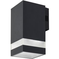 Rabalux Urfa Line lampada da parete per esterni 1x9 W nero 77209