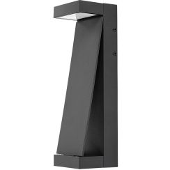 Rabalux Bradu lampada da parete per esterni 1x12 W nero 77067