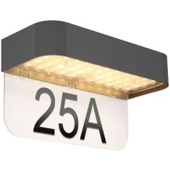 Globo Lighting Solar lampada solare sospesa 1x6 W grigio 36790