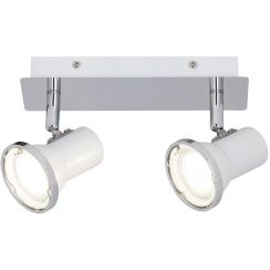 Rabalux Steve lampada da soffitto 2x15 W cromo 5498