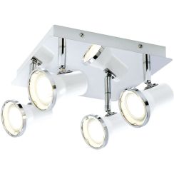 Rabalux Steve lampada da soffitto 4x15 W cromo 5500