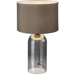 Rabalux Luxin lampada da tavolo 1x40 W grigio 74048