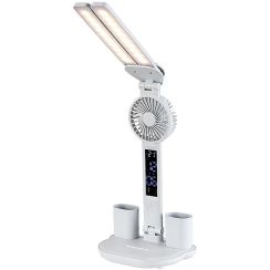 Rabalux Novilo lampada da scrivania 2x7 W bianco 74030
