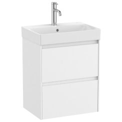 Roca Ona lavabo con armadietto 50 cm bianco A851682509