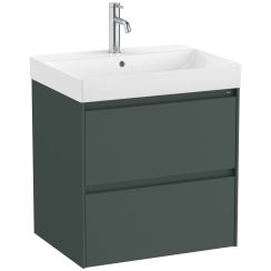 Roca Ona lavabo con armadietto 50 cm verde A851688513