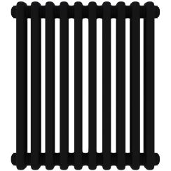 Irsap Tesi 3 radiatore per ambienti 56.5x45 cm podłączenie inferiore nero IRS-TES-3056-10-K1 V