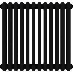 Irsap Tesi 3 radiatore per ambienti 56.5x54 cm podłączenie inferiore nero IRS-TES-3056-12-K1 2