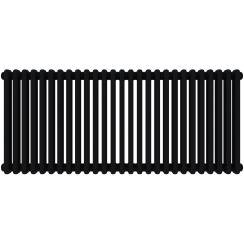Irsap Tesi 3 radiatore per ambienti 56.5x121.5 cm podłączenie inferiore nero IRS-TES-3056-27-K1-2