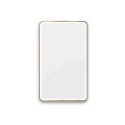 Oltens Nordlis specchio 60x100 cm rettangolare con illuminazione con tappetino riscaldante 64120510