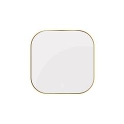 Oltens Nordlis specchio 80x80 cm quadrata con illuminazione con tappetino riscaldante 64122510
