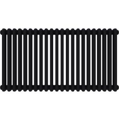 Irsap Tesi 3 radiatore per ambienti 56.5x108 cm podłączenie laterale nero IRS-TES-3056-24-K1-B