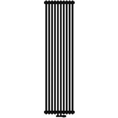 Irsap Tesi 2 radiatore per ambienti 180x54 cm podłączenie inferiore nero IRS-TES-2180-12-K1-5