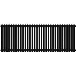 Irsap Tesi 3 radiatore per ambienti 56.5x144 cm podłączenie laterale nero IRS-TES-3056-32-K1-B