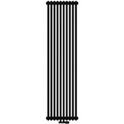 Irsap Tesi 2 radiatore per ambienti 200x45 cm podłączenie inferiore nero IRS-TES-2200-10-K1-5