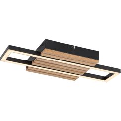 Rabalux Noxelle lampada da soffitto x12 W nero 71455