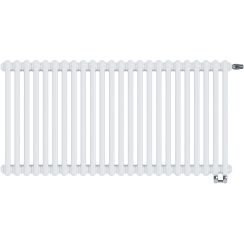 Irsap Tesi 2 radiatore per ambienti 56.5x108 cm podłączenie inferiore bianco IRS-TES-2056-24-B-25