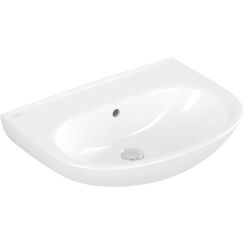 Villeroy & Boch O.Novo lavabo 60x46 cm semicircolare a parete bianco 4A4062R1