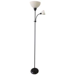 Rabalux Action lampada da terra 2x60 W nero 74109
