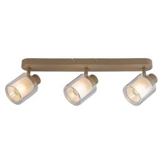 Rabalux Mirral lampada da soffitto 3x15 W beige 73065