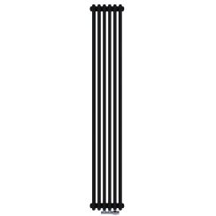 Irsap Tesi 3 radiatore per ambienti 200x27 cm podłączenie inferiore nero IRS-TES-3200-6-K1-50