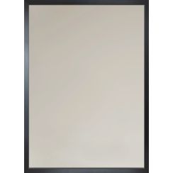 Ars Longa Linea specchio 53x43 cm rettangolare nero LINEA4050-CS