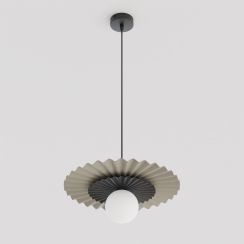 Emibig Umbra lampada sospesa 1x8 W nero-marrone 1731/1