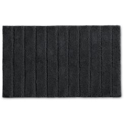 Kela Megan tappetino da bagno 120x70 cm rettangolare nero 24715