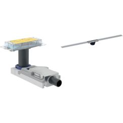 Set canalina lineare Geberit CleanLine 154.502.KS.1, scarico per doccia Geberit CleanLine 154.152.00.1