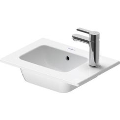 Duravit ME by Starck lavabo 43x30 cm rettangolare da mobile bianco 072343AC41