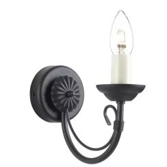 Elstead Lighting Chartwell lampada da parete 1x60 W nero CH1-BLACK