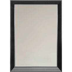 Ars Longa Alpi specchio 128.8x68.8 cm rettangolare nero ALPI60120-C