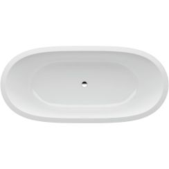 Laufen Ilbagnoalessi vasca da bagno freestanding 178x82 cm ovale bianco H2459710000001