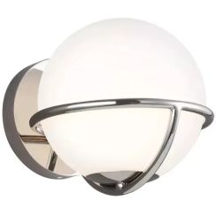 Elstead Lighting Apollo lampada da parete 1x3 W nichel FE-APOLLO1-PN