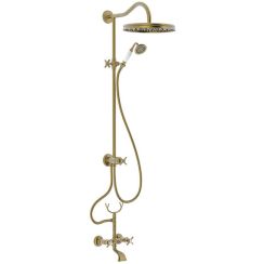 Tres Clasic set doccia a parete con soffione || 24217602LM