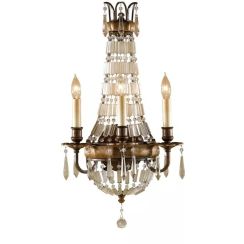 Elstead Lighting Bellini lampada da parete 1x60 W marrone FE-BELLINI-W3