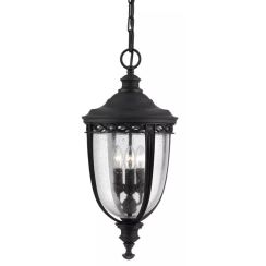 Elstead Lighting English Bridle lampada sospesa per esterni 3x60 W nero FE-EB8-L-BLK