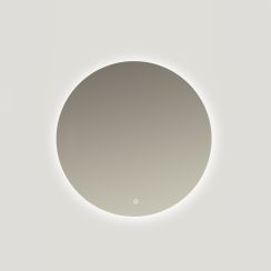 Ars Longa Luna specchio 80x80 cm rotonda con illuminazione LED-LUNA80