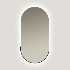 Ars Longa Luce specchio 45x105 cm ovale con illuminazione LED-LUCE45105-C